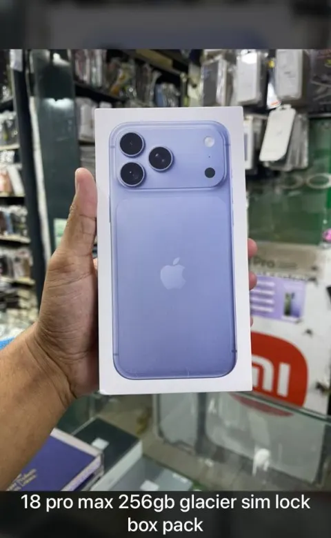 iPhone 18 Pro Max 256GB Glacier (SIM Lock, Box Pack)
