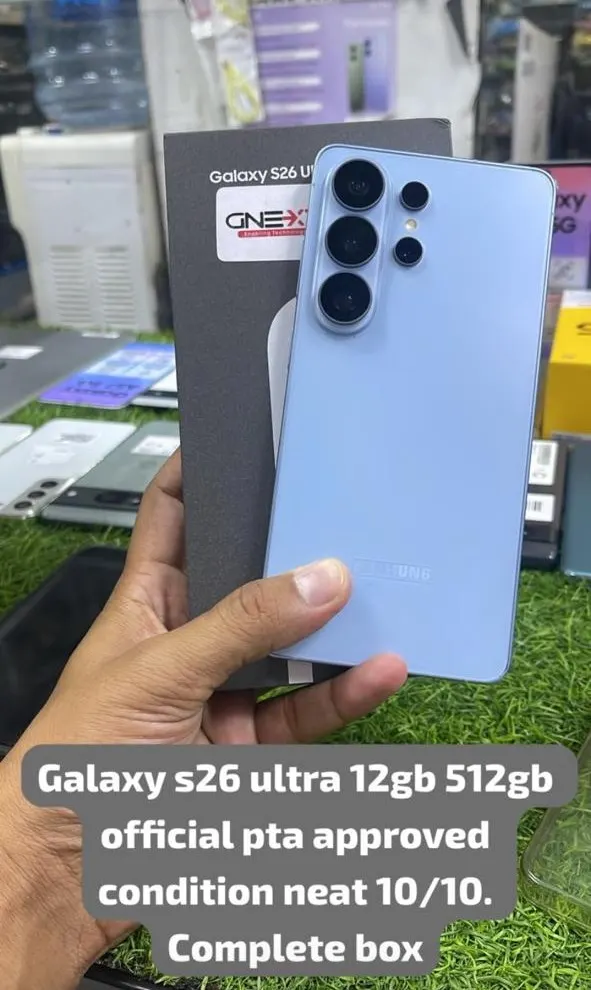 Samsung Galaxy S26 Ultra 12GB/512GB (PTA Approved)