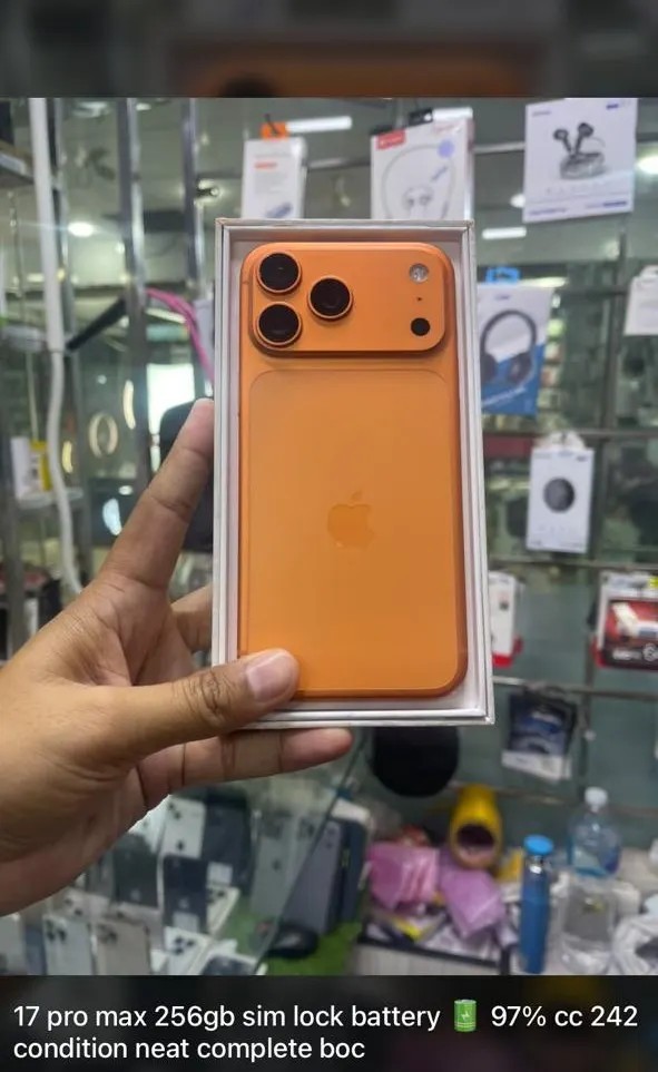 iPhone 17 Pro Max 256GB Cosmic Orange (SIM Lock)