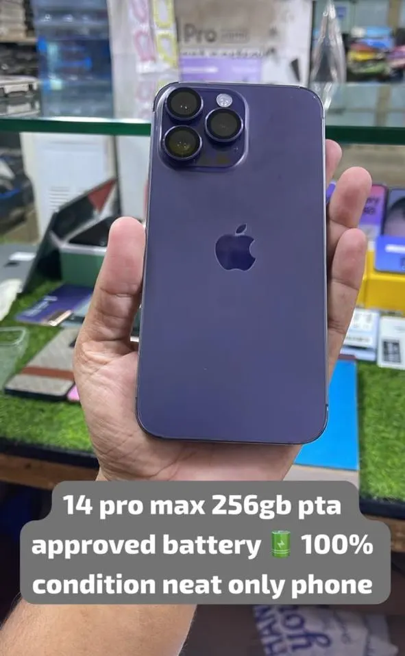 iPhone 14 Pro Max 256GB (PTA Approved)